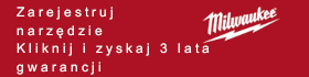Zarejestruj elektronarzędzie i zyskaj 3 lata gwarancji